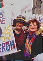 On the European March, October 14, 2000, in Brussels, Belgium