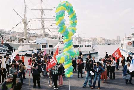 Journée de solidarité a Marseille